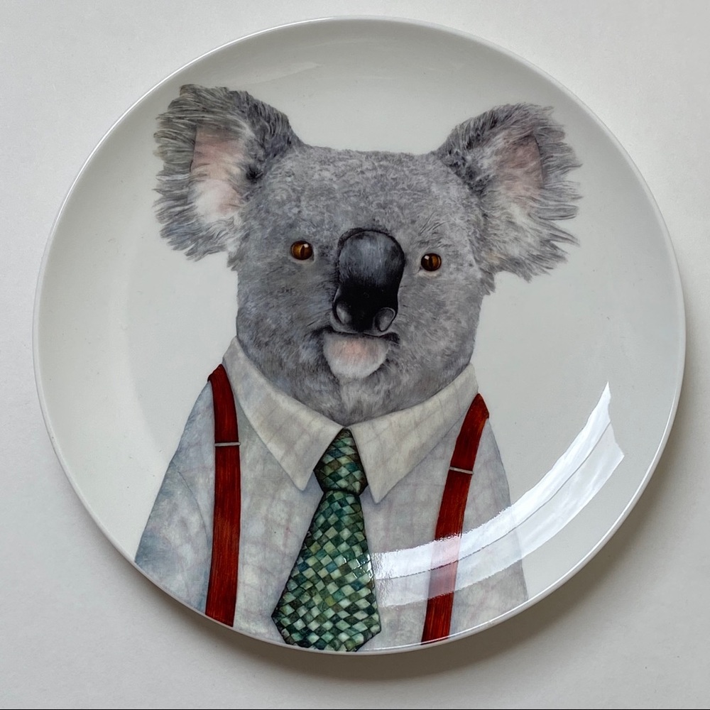 Animal Crew for La La Land koala plate